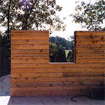 Log Wall Lincoln Log Home